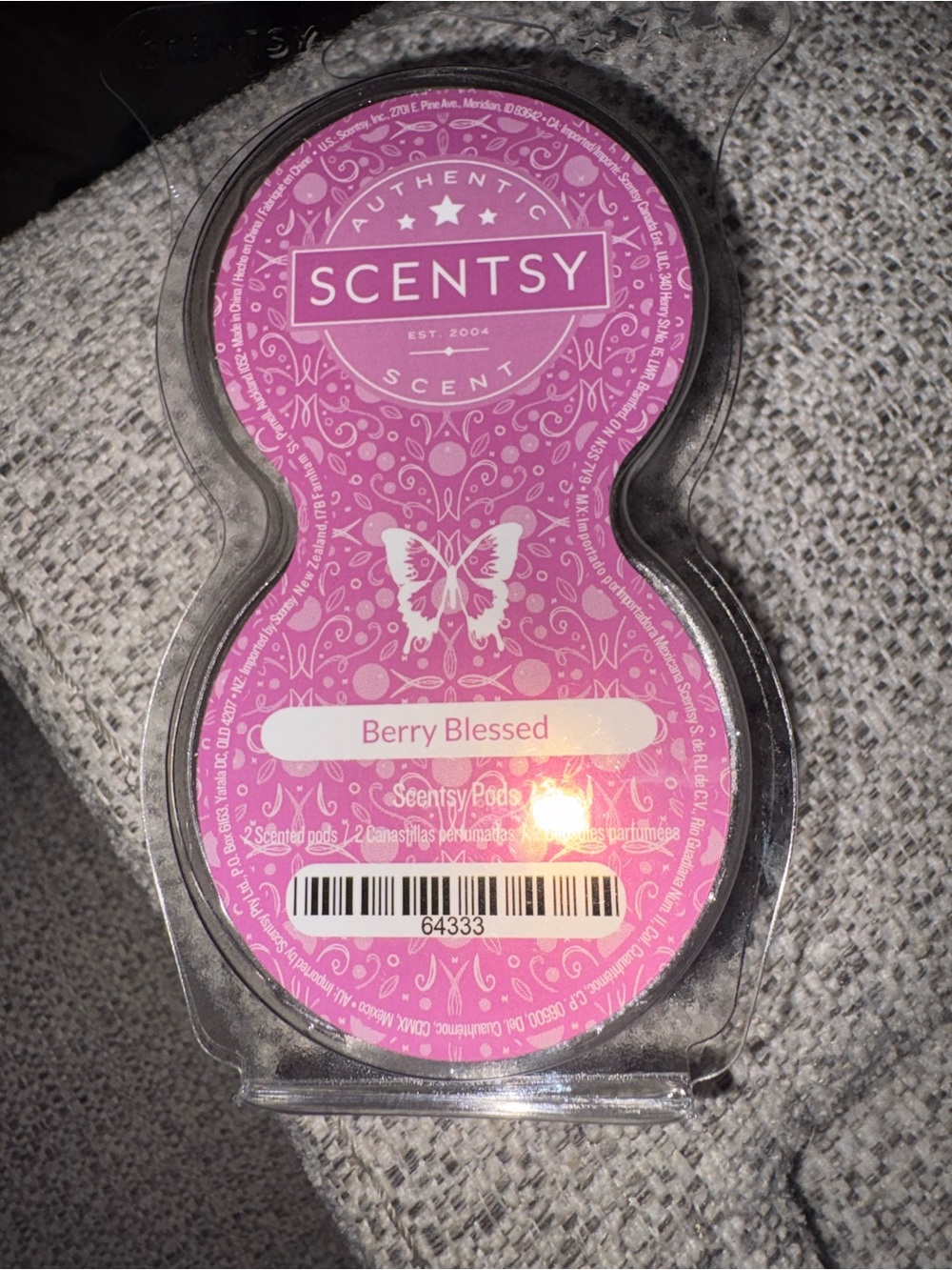 Berry Blessed Scentsy Pods